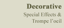 Decorative Special Effects & Trompe loeil